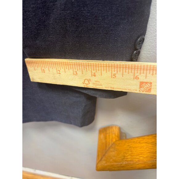 Brooks Brother Mens Classic Navy Blue Suit Jacket Blazer size 36 - Picture 8 of 15